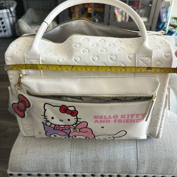 NWT Hello Kitty White Weekender Bag Primark - Picture 7 of 8